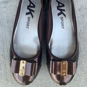 Anne Klein Sport Tortoise Ballet Flats Size 6.5